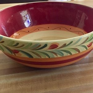 SLAH Siena Large Chip Bowl EUC
